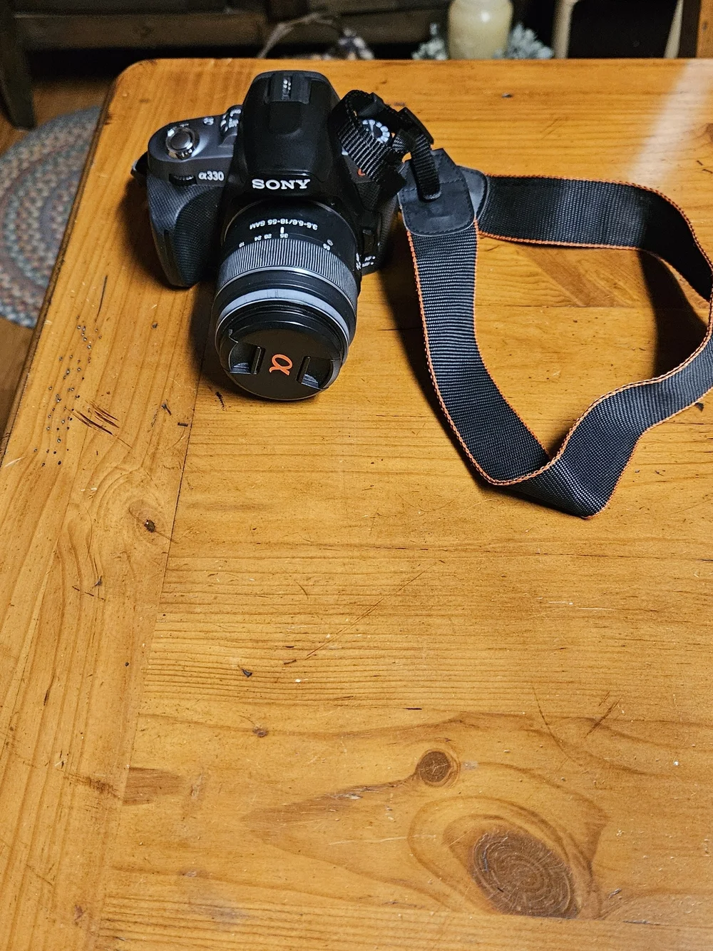 Sony Alpha DSLR A 330 Digital Camera Kit with Extra Lens, Charger and Carry Bag